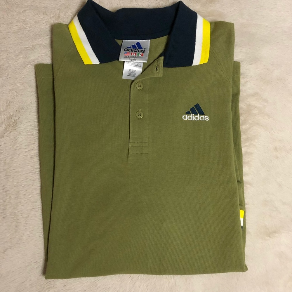 Adidas Mens Like New Polo Sz Large